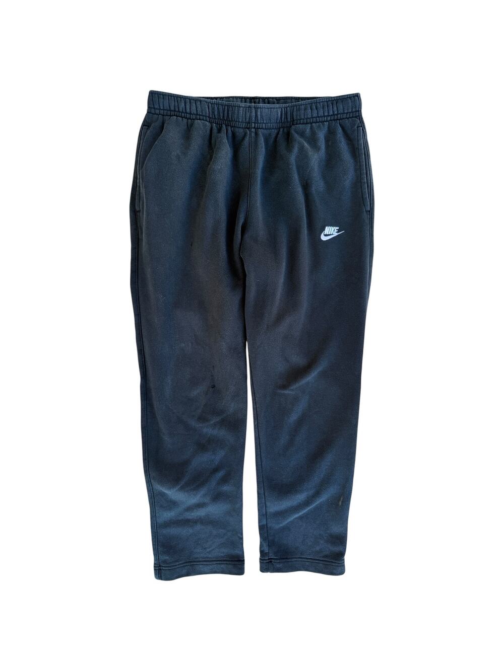 Nike Sweatpants Mens XL Black Athletic Jogger Swoosh Fleece Training Pants